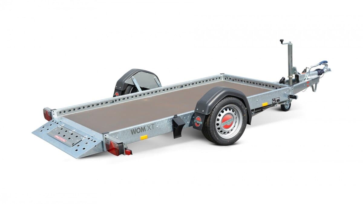 PKW Anhänger Fabrikat Stema Typ WOM XT mit Handpumpe STS XT 251x128 750 kg
