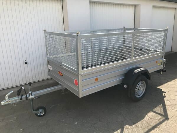 PKW Anhänger Fabrikat Böckmann Typ TL-AL 2513-75 mit Gitteraufsatz