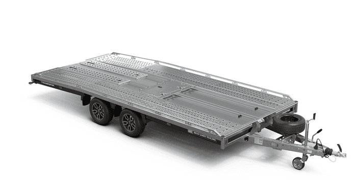 PKW Anhänger Fabrikat Brian James Typ: T Transporter - 5,00x 2,24 m - 3.500kg 12 Zoll inkl. 1,80m Rampen