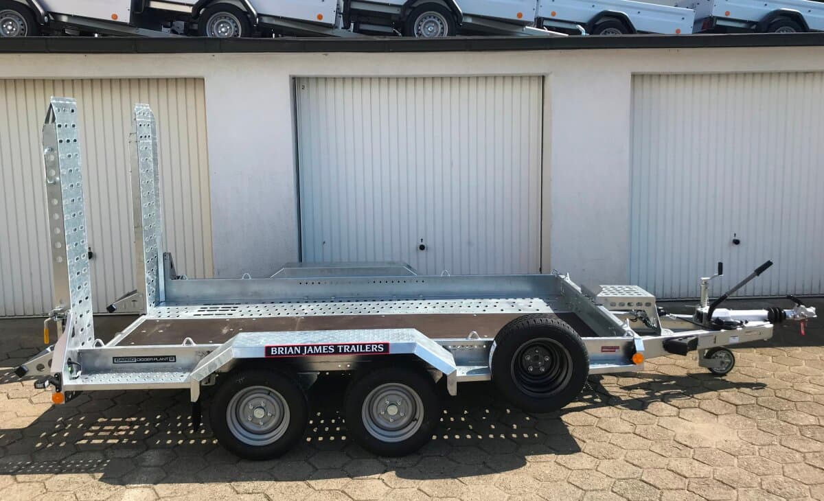 PKW Anhänger Fabrikat Brian James "Cargo Digger Plant 2 - 3,20x1,70m - 3500 kg mit Rampen & RR