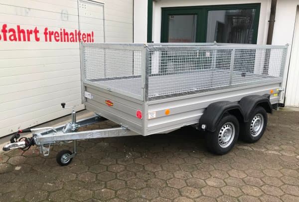 PKW Anhänger Fabrikat Böckmann Typ TL-AL 3015-20 mit Gitteraufsatz